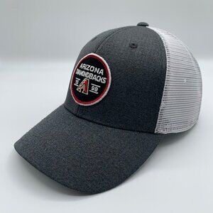 Arizona Diamondbacks MLB Gray White Fan Favorite Snapback Trucker Hat